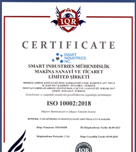 Smart Industries ISO 10002 TR