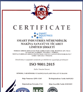 Smart Industries ISO 9001 TR